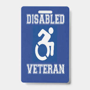 Gehandicapte veteraan badge