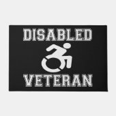 Gehandicapte veteraan deurmat (Voorkant)