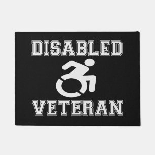 Gehandicapte veteraan deurmat