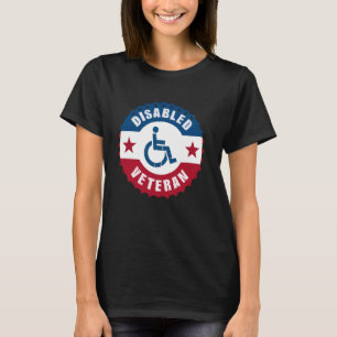 Gehandicapte Veteraan Handicap Militaire Soldaat V T-shirt