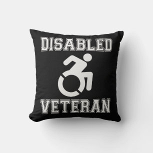 Gehandicapte veteraan kussen