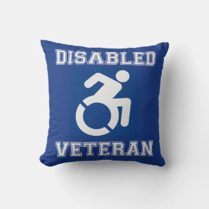 Gehandicapte veteraan kussen