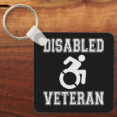 Gehandicapte veteraan sleutelhanger (Voorkant)