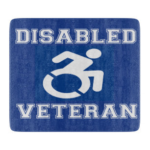Gehandicapte veteraan snijplank