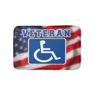 Gehandicapte Veteran USA Badmat