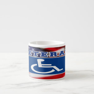 Gehandicapte Veteran USA Espresso Kop