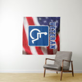 Gehandicapte Veteran USA Wandkleed (In Situ (horizontaal))