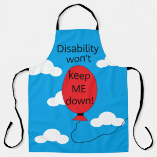 Gehandicapten houden me niet onder II: Apron Schort