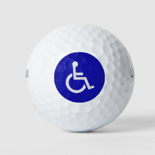 Gehandicapten met een handicap golfballen