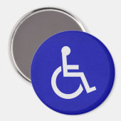 Gehandicapten met een handicap magneet (Voorkant / Achterkant)