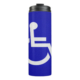 Gehandicapten met een handicap thermosbeker