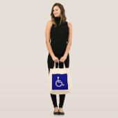 Gehandicapten met een handicap tote bag (Voorkant (model))