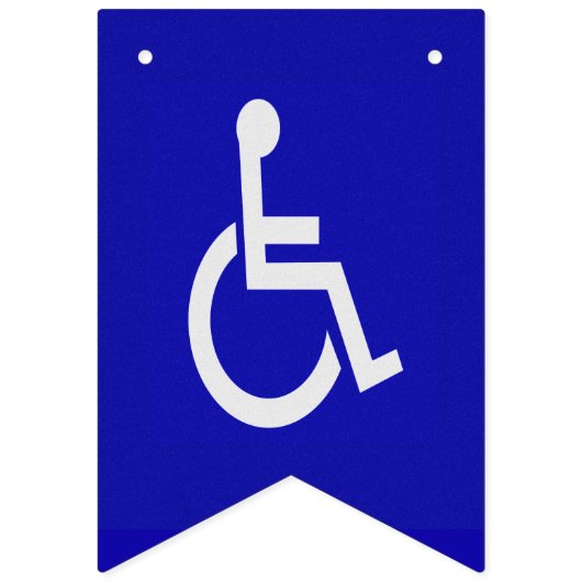 Gehandicapten met een handicap vlaggetjes (Eerste vlag)