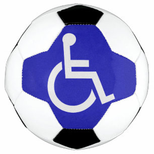 Gehandicapten met een handicap voetbal