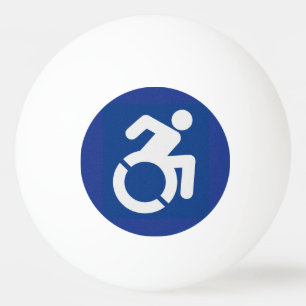 Gehandicapten teken Modern Pingpongballen