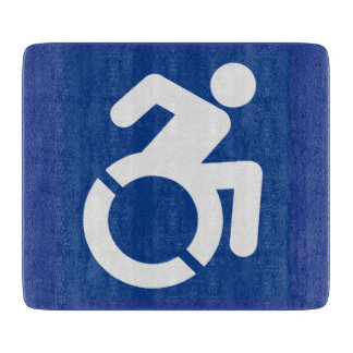 Gehandicapten teken Modern Snijplank