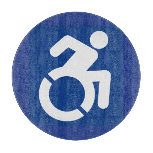 Gehandicapten teken Modern Snijplank