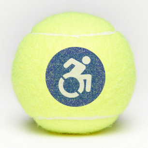 Gehandicapten teken Modern Tennisballen