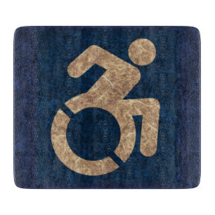Gehandicapten Textured Snijplank