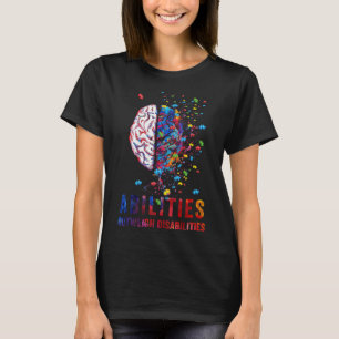 Gehandicapten zwaarder wegen dan bijzondere vormen t-shirt