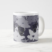 Geharmoniseerd voer van Monarch Butterfly Pair Extra Grote Beker (Voorkant rechts)