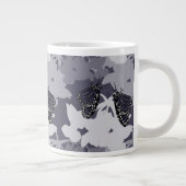 Geharmoniseerd voer van Monarch Butterfly Pair Extra Grote Beker (Rechts)