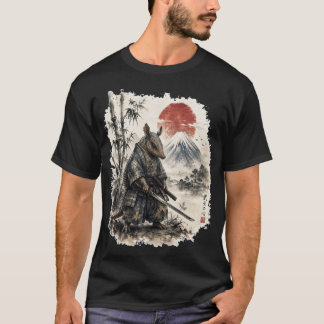Geharnaste Samurai Gordeldier T-shirt
