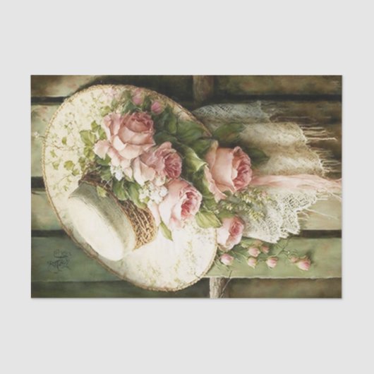 gehavende kant tissuepapier (Voorkant)