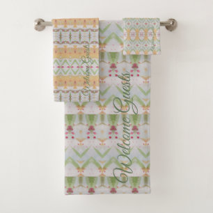 Geheel verschillende Prints Handdoek-set Bad Handdoek