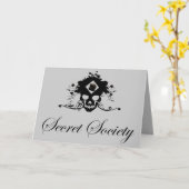 Geheim genootschap - kaart (Gele Bloem)