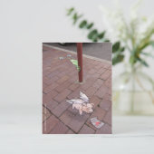 geheim valentijn-briefkaart feestdagenkaart (Staand voorkant)