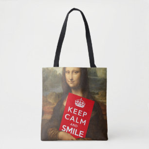 Geheim van Mona Lisa's glimlach Tote Bag