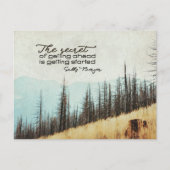 Geheim van vooruit te komen briefkaart (Voorkant)