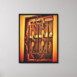 Geheim venster canvas afdruk