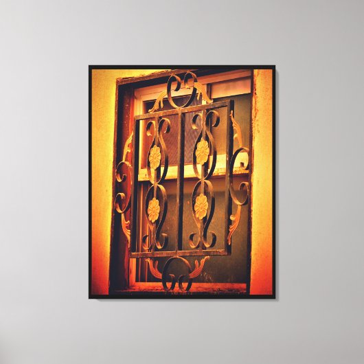 Geheim venster canvas afdruk (Voorkant)