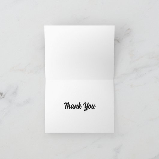 Geheim voor de perfecte Thanksgiving-inwendige Vin Bedankkaart (Binnen)