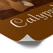 Geheime afdruk van Calypso-Poster Poster (Hoek)