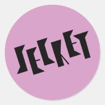 Geheime agent feest Stickers