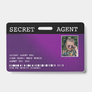 Geheime Agenten Spy Badge - PAARS