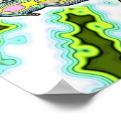 Geheime anatomie van een ruimtehamster v3 poster (Hoek)