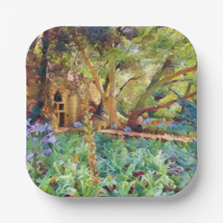 Geheime Borden voor tuinbouw Papieren Bordje