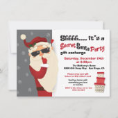 Geheime cadeau van de Kerstman - Exchange Swap Kaart (Voorkant)