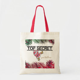 Geheime cadeau voor kerstfeestdagen tote bag