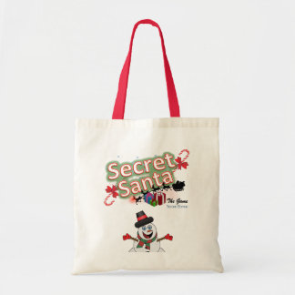 Geheime cadeautassen voor kerstcadeautjes tote bag