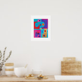 Geheime code poster (Keuken)