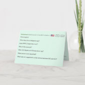 Geheime Code Verjaardag 🕵️♂️ Grappige Samenzwerin Kaart (Voorkant)