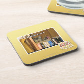 Geheime deur van de kamer activeren bier onderzetter (Linkerzijde)