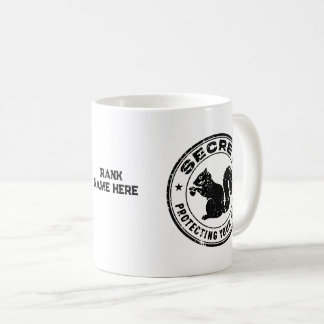 Geheime eekhoorn "Bescherming van uw noten" veront Koffiemok