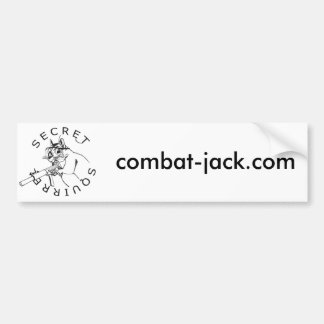 Geheime eekhoorn Bumpersticker