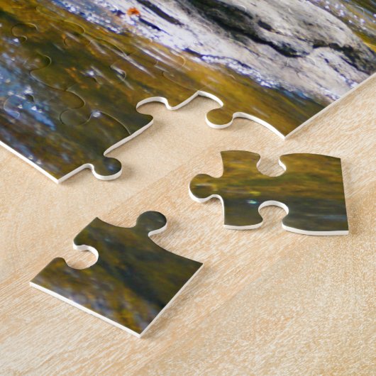 Geheime Herfsten North Carolina. Kerstgroeten Legpuzzel (Zijkant)